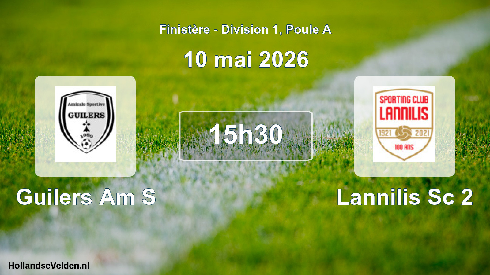 Scheduled Match: Guilers Am S - Lannilis Sc 2 (10 May 2026)