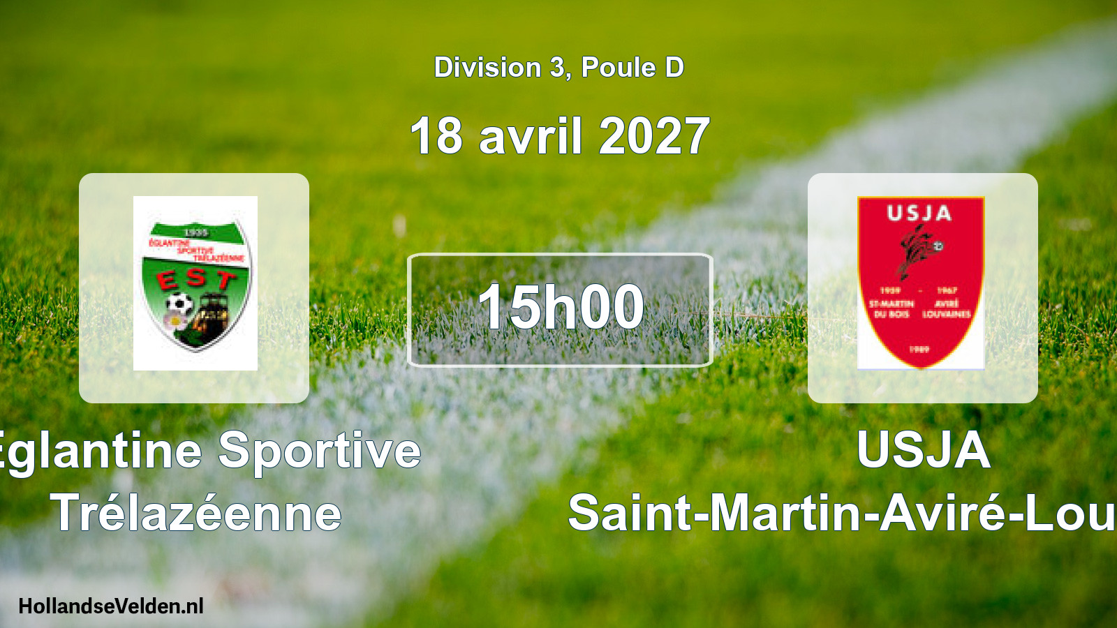 Scheduled Match: Eglantine Sportive Trélazéenne - USJA Saint-Martin-Aviré-Louvaines (18 April 2027)