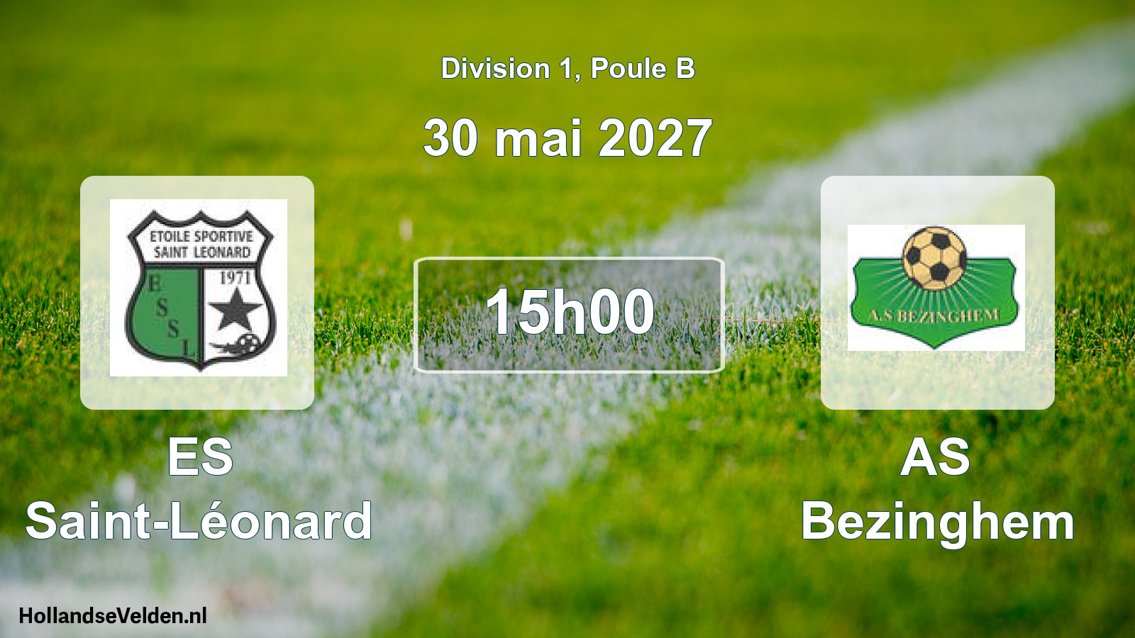 Scheduled Match: ES Saint-Léonard - AS Bezinghem (30 May 2027)