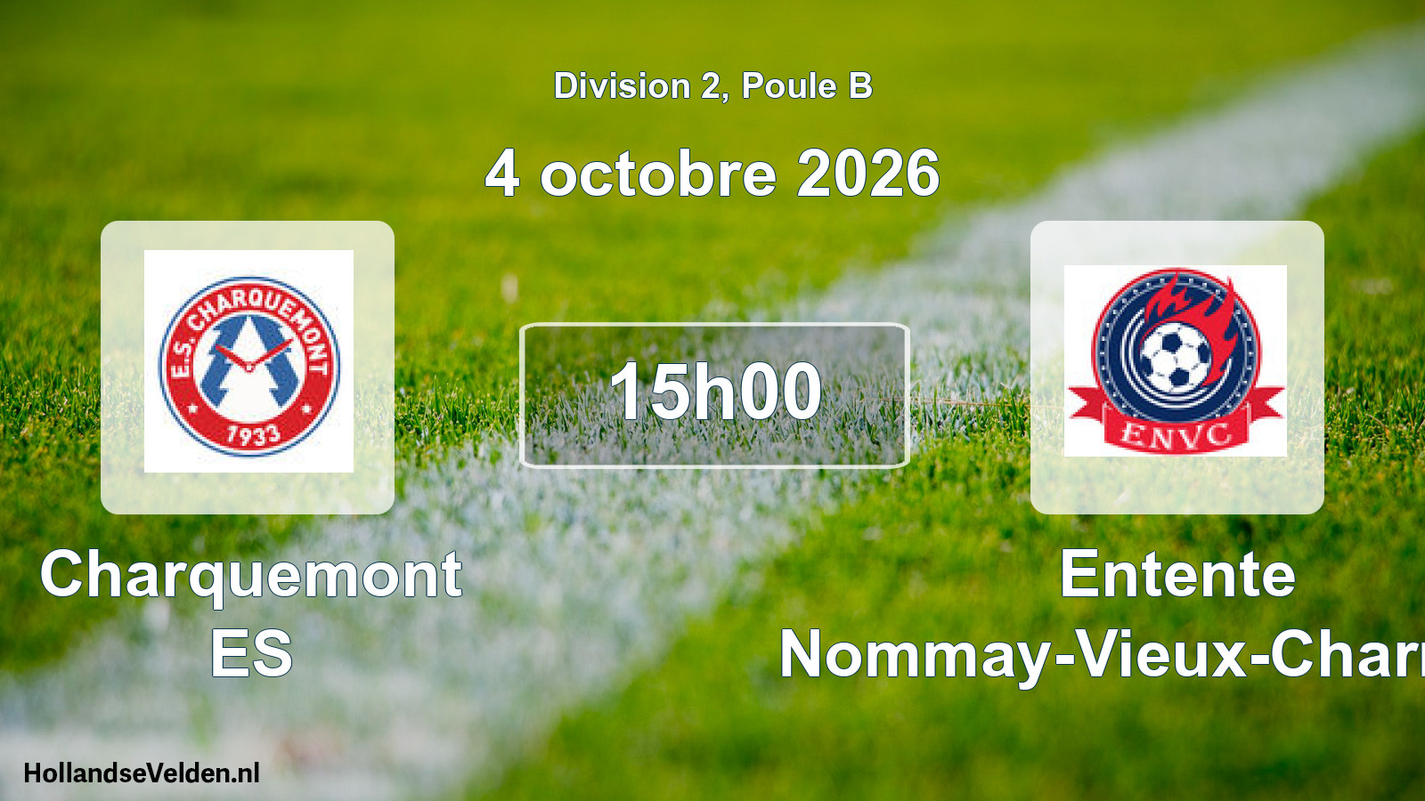 Match programmé: Charquemont ES - Entente Nommay-Vieux-Charmont (4 octobre 2026)