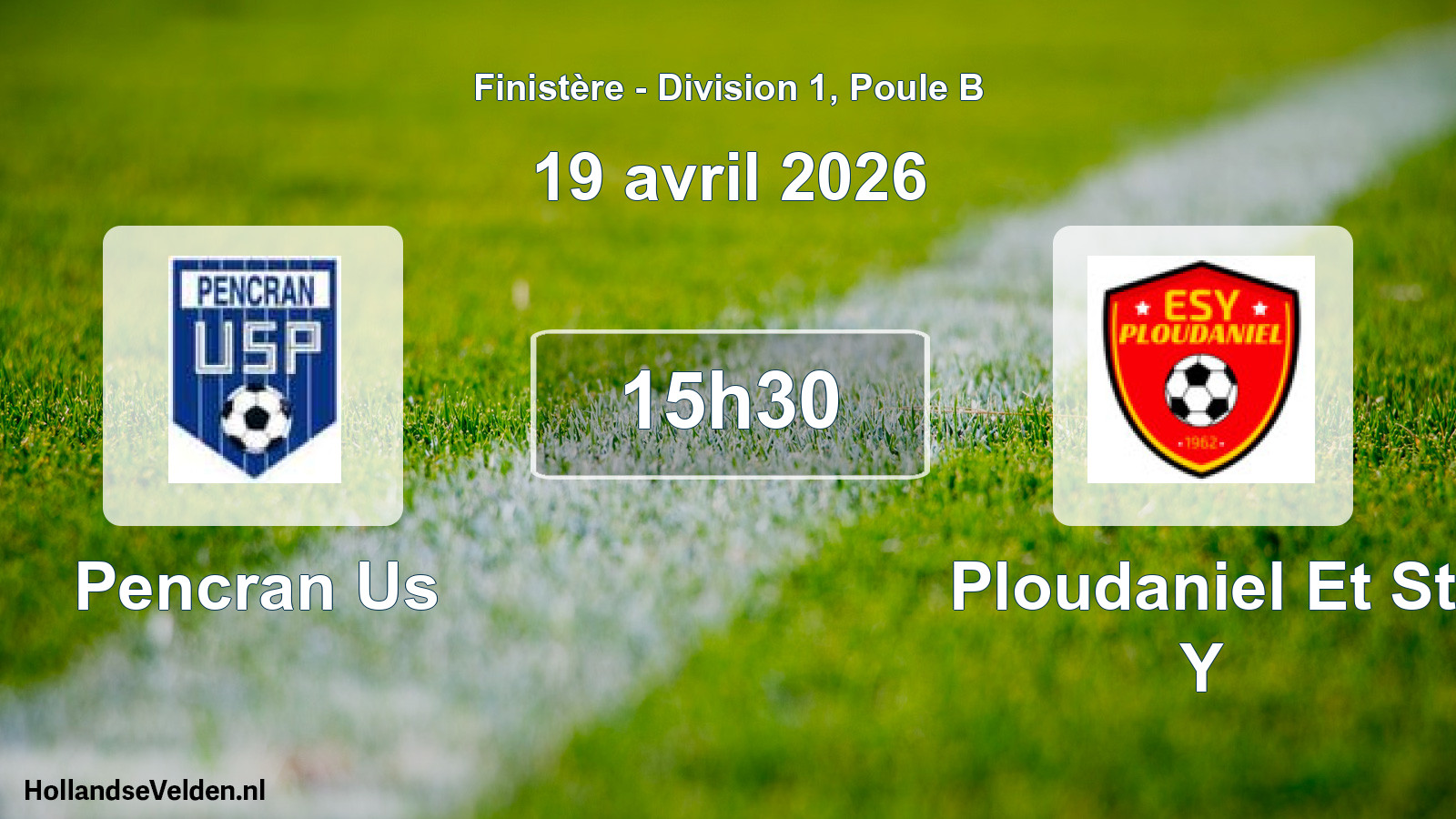 Scheduled Match: Pencran Us - Ploudaniel Et St Y (19 April 2026)