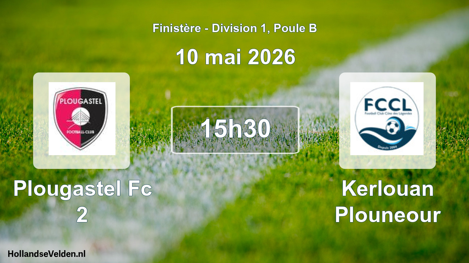 Scheduled Match: Plougastel Fc 2 - Kerlouan Plouneour (10 May 2026)