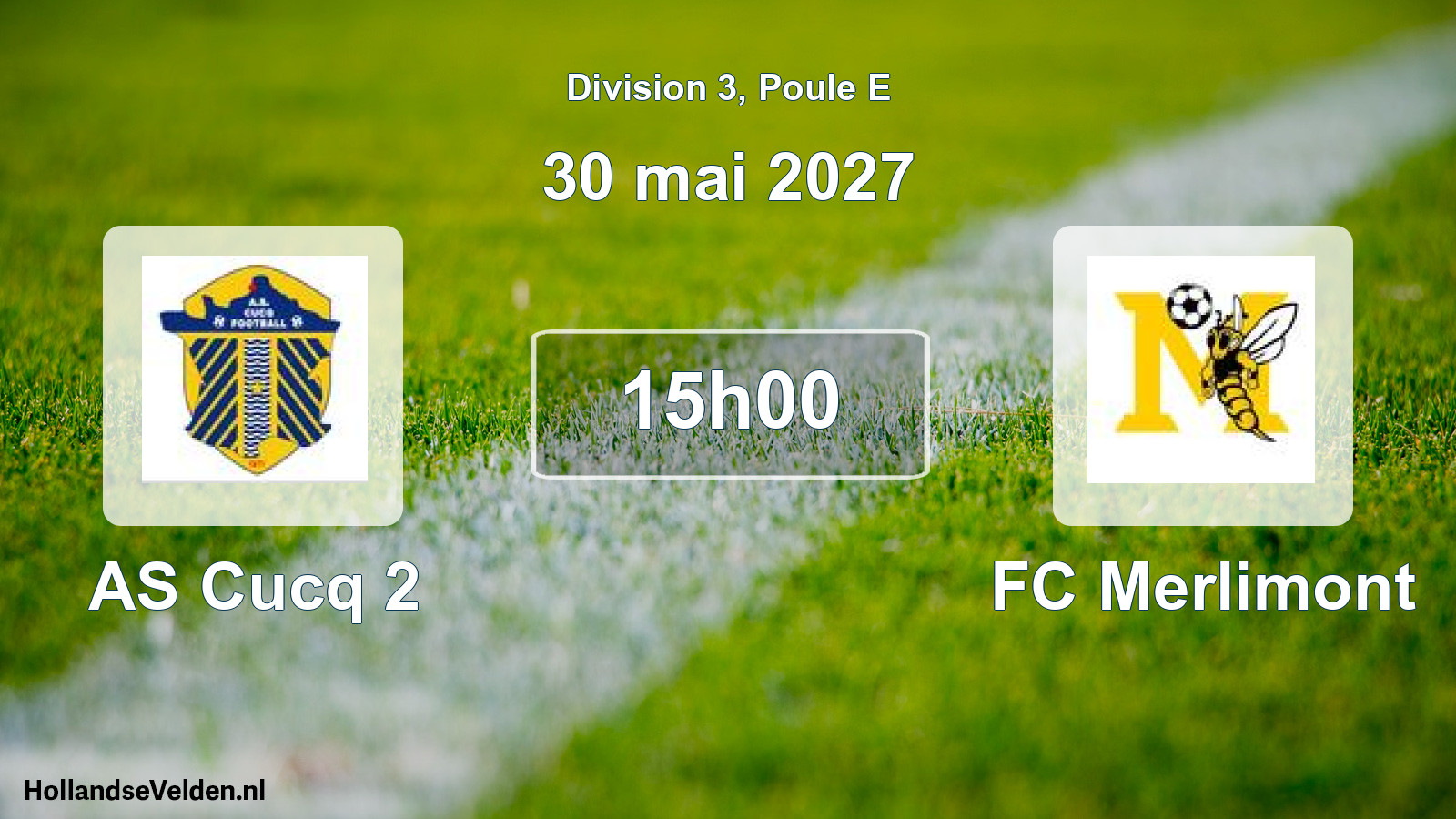 Scheduled Match: AS Cucq 2 - FC Merlimont (30 May 2027)