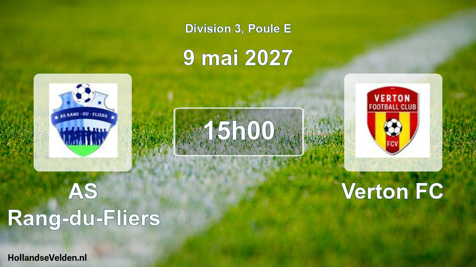 Scheduled Match: AS Rang-du-Fliers - Verton FC (9 May 2027)