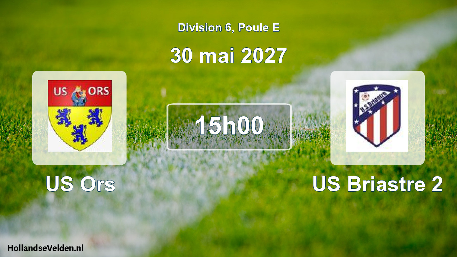 Scheduled Match: US Ors - US Briastre 2 (30 May 2027)