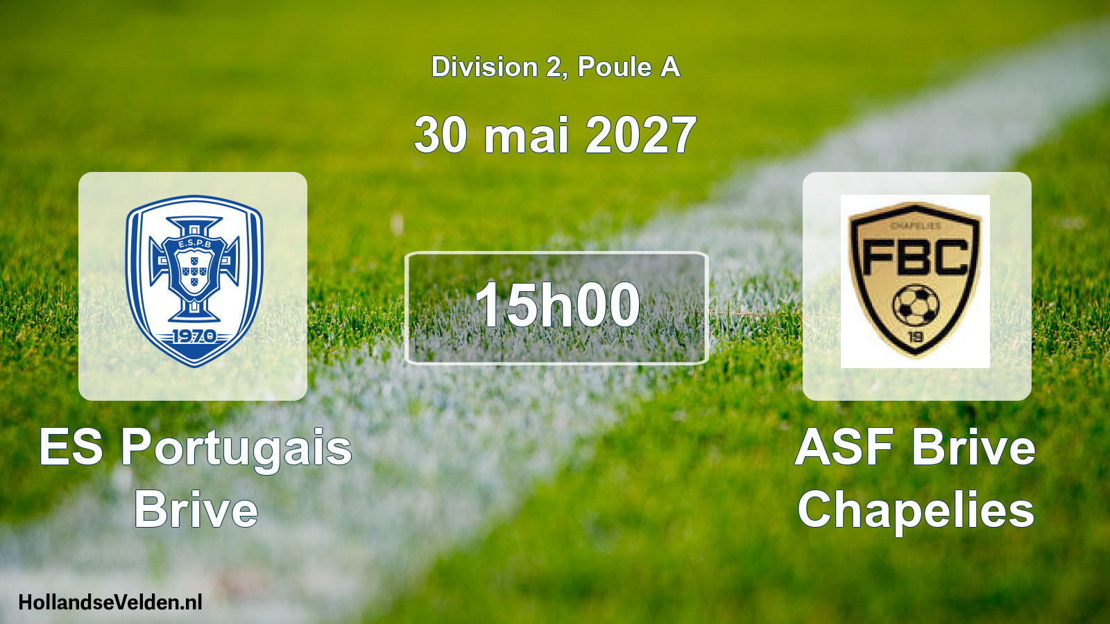 Match programmé: ES Portugais Brive - ASF Brive Chapelies (30 mai 2027)