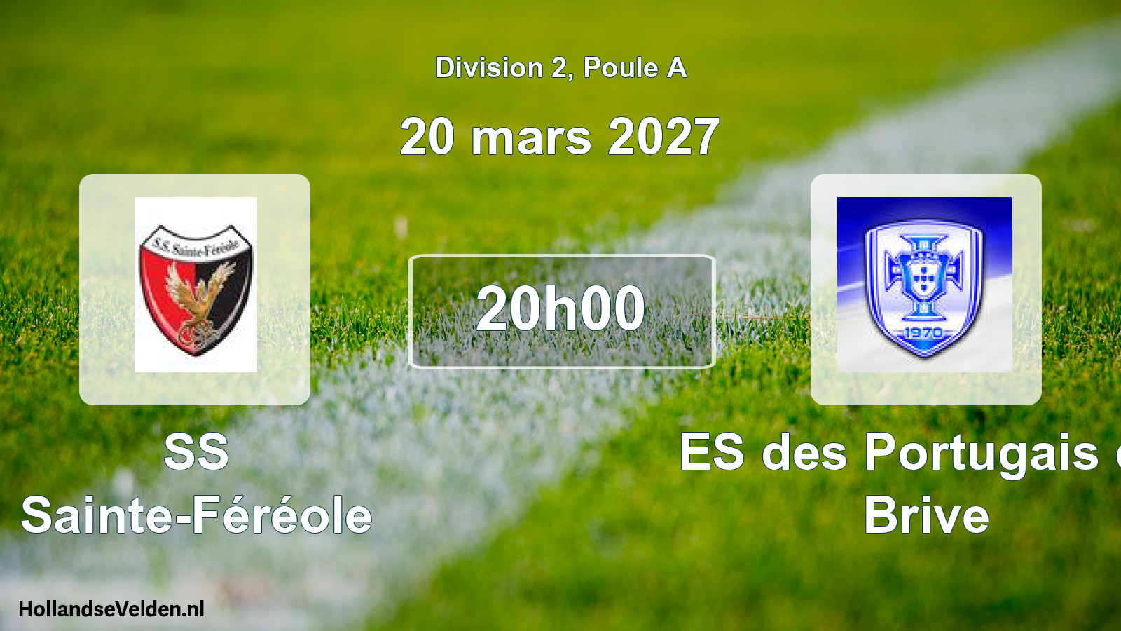 Scheduled Match: SS Sainte-Féréole - ES Portugais Brive (20 March 2027)