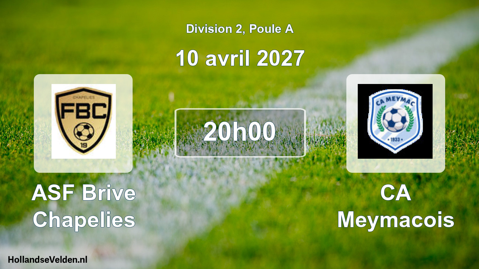 Scheduled Match: ASF Brive Chapelies - CA Meymacois (10 April 2027)
