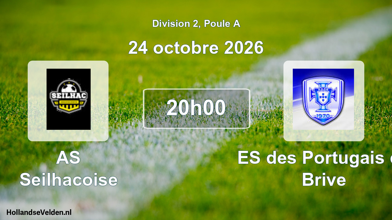 Scheduled Match: AS Seilhacoise - ES Portugais Brive (24 October 2026)