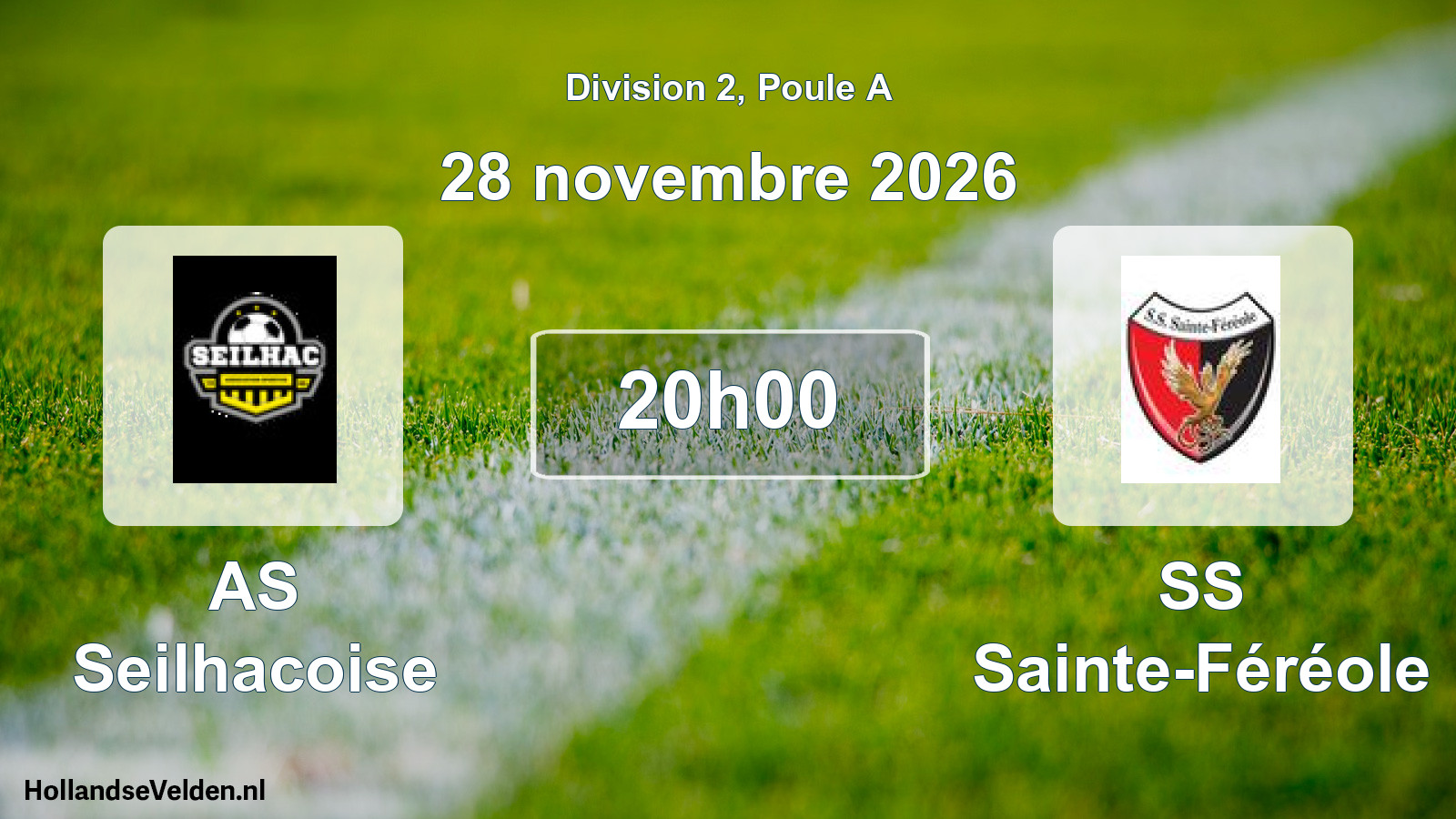 Scheduled Match: AS Seilhacoise - SS Sainte-Féréole (28 November 2026)