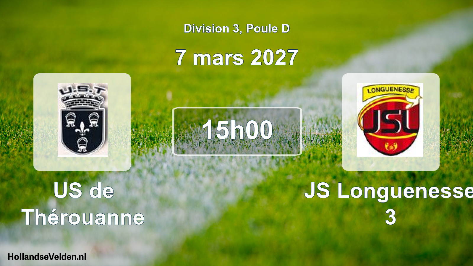 Scheduled Match: US de Thérouanne - JS Longuenesse 3 (7 March 2027)