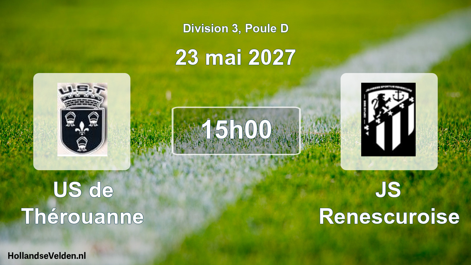 Scheduled Match: US de Thérouanne - JS Renescuroise (23 May 2027)