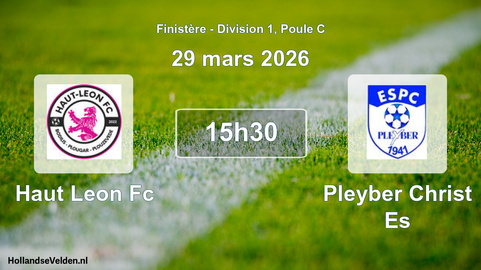 Scheduled Match: Haut Leon Fc - Pleyber Christ Es (29 March 2026)