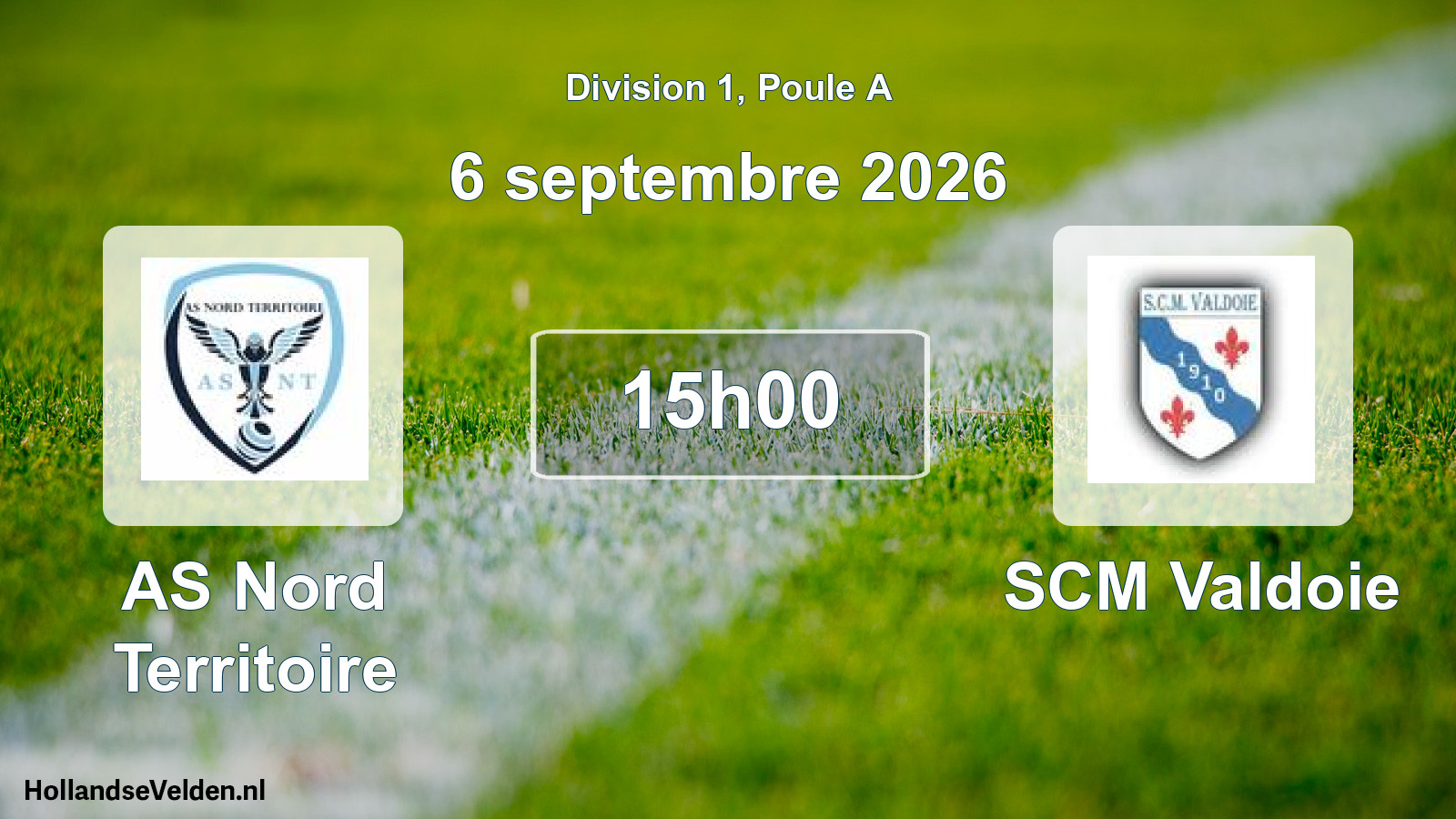 Geplande wedstrijd: AS Nord Territoire - SCM Valdoie (6 september 2026)