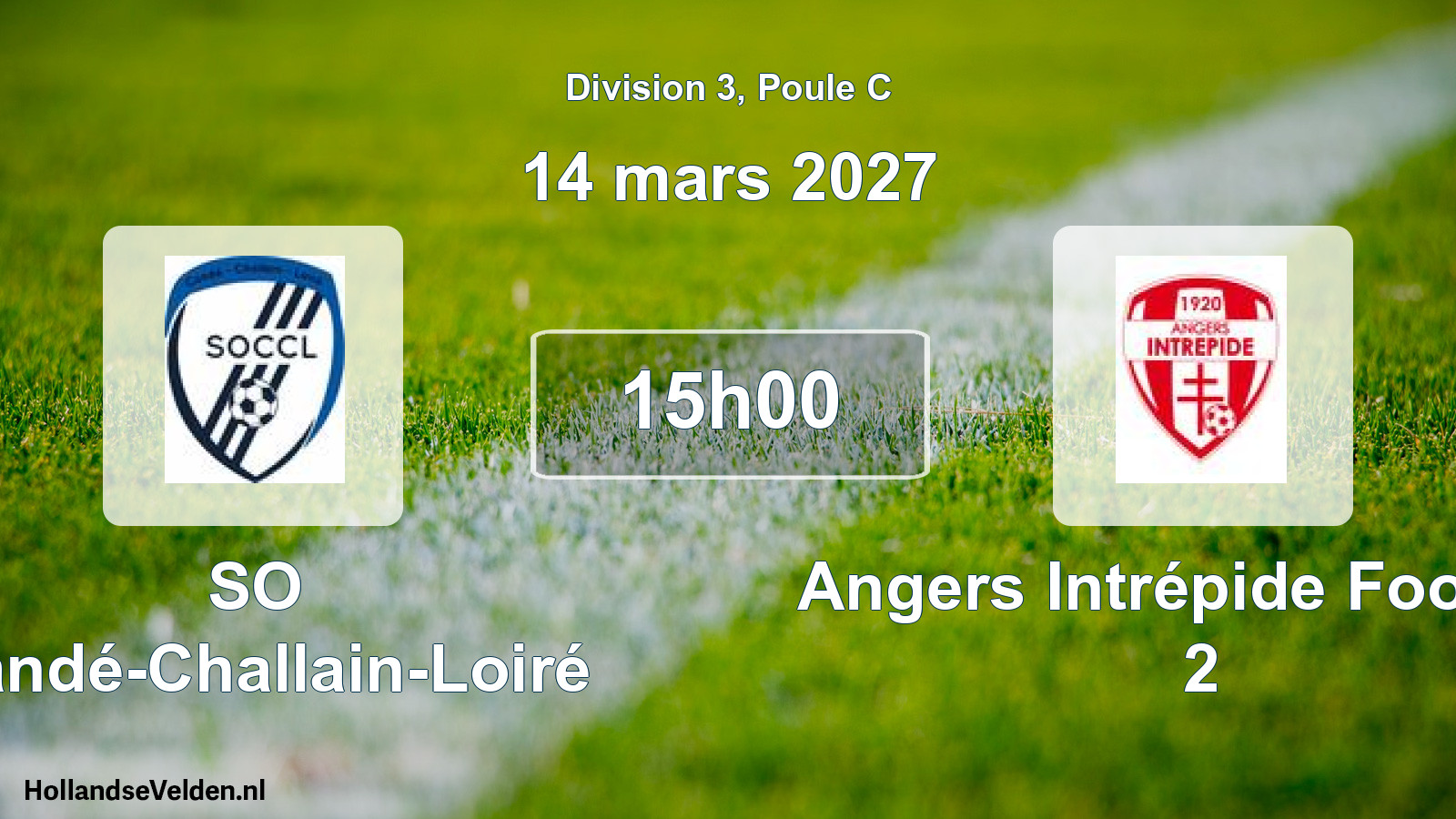 Scheduled Match: SO Candé-Challain-Loiré - Angers Intrépide Football 2 (14 March 2027)