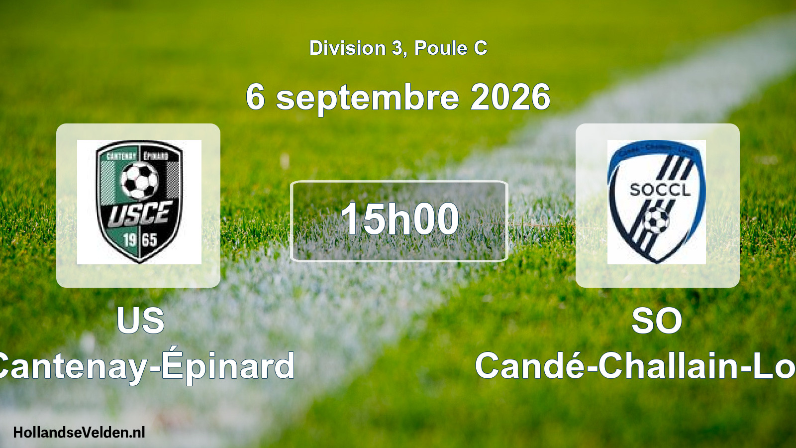 Scheduled Match: US Cantenay-Épinard - SO Candé-Challain-Loiré (6 September 2026)