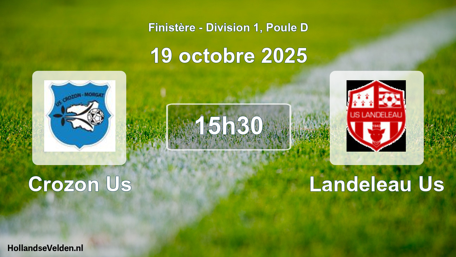 Scheduled Match: Crozon Us - Landeleau Us (19 October 2025)