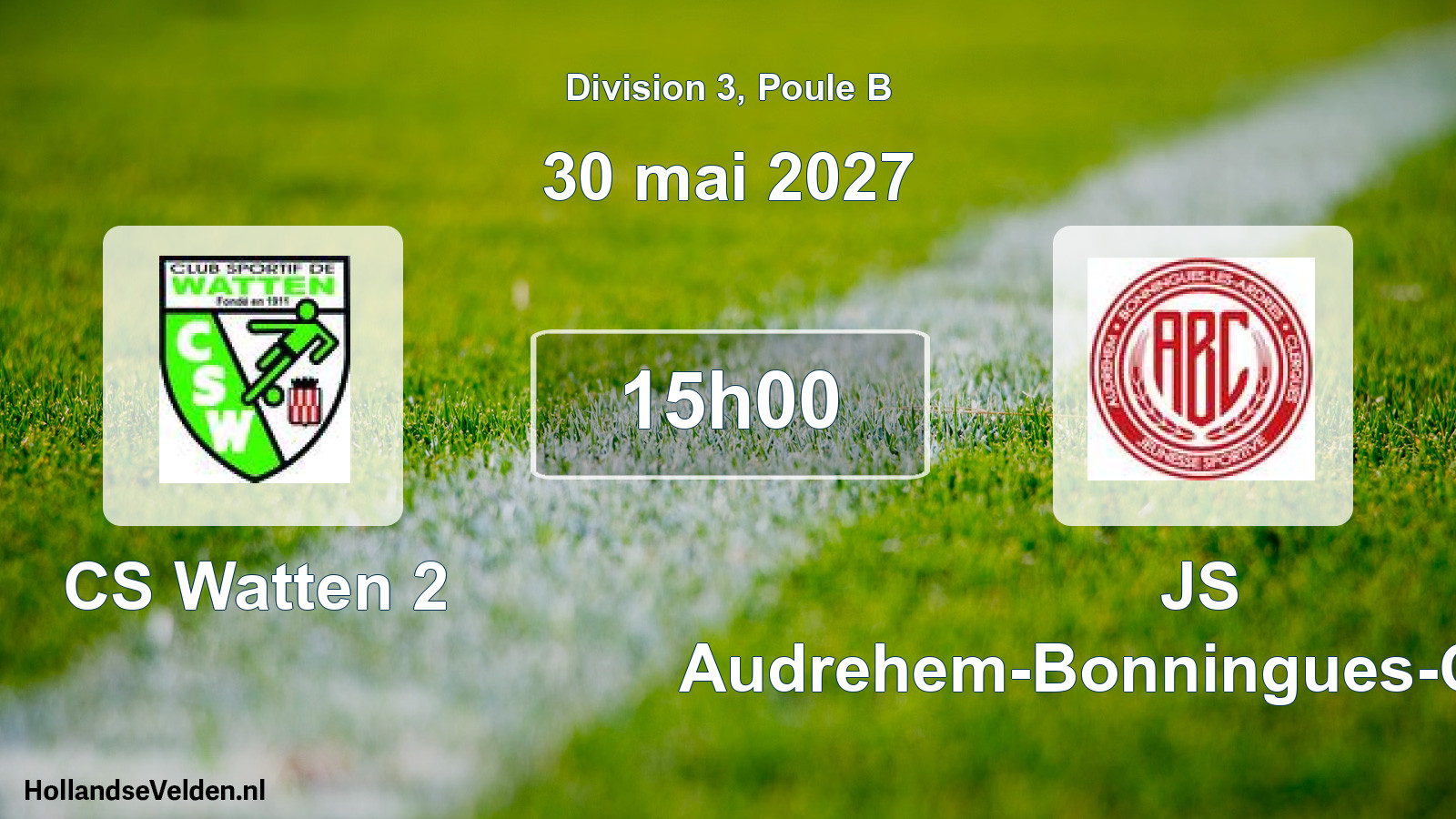 Scheduled Match: CS Watten 2 - JS Audrehem-Bonningues-Clerques (30 May 2027)