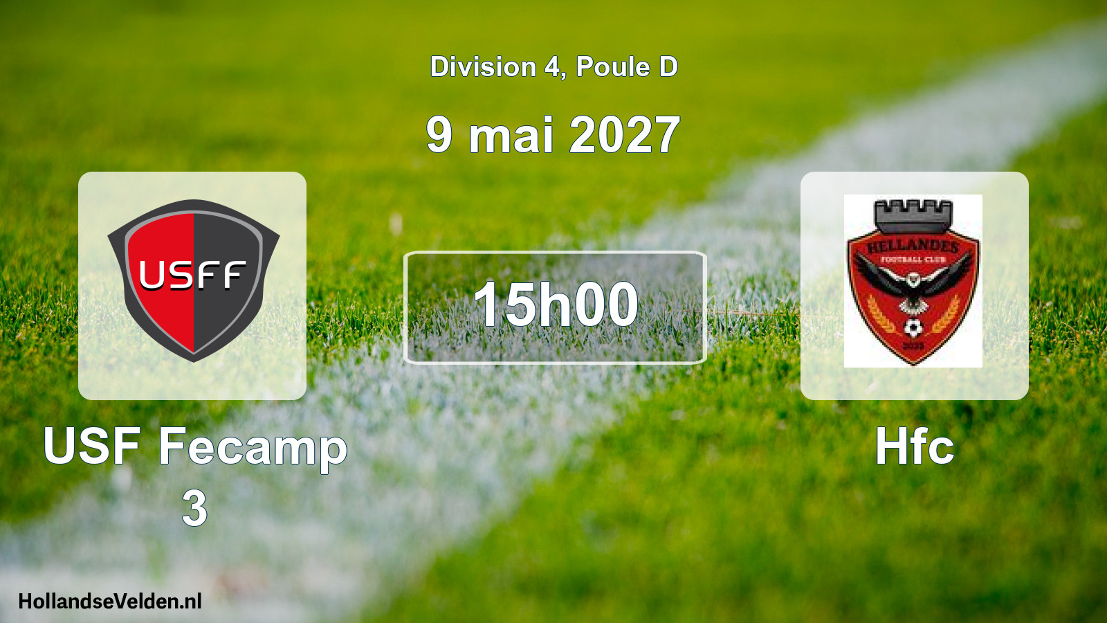 Scheduled Match: USF Fecamp 3 - Hfc (9 May 2027)