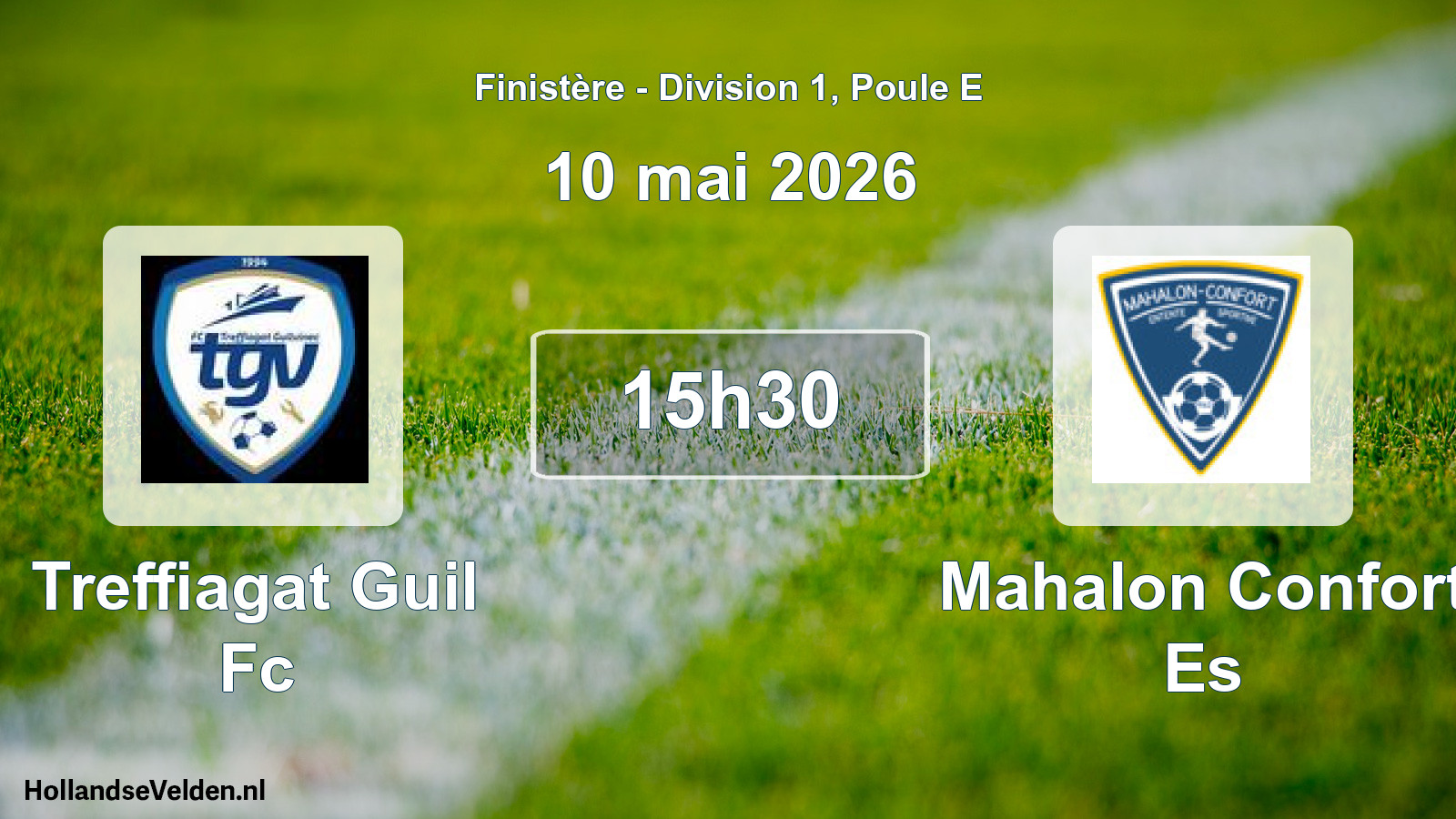 Geplande wedstrijd: Treffiagat Guil Fc - Mahalon Confort Es (10 mei 2026)