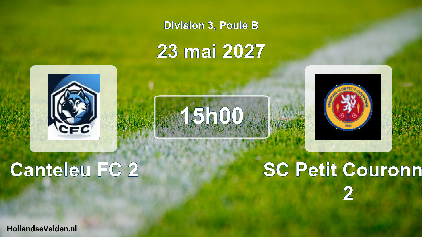 Scheduled Match: Canteleu FC 2 - SC Petit Couronne 2 (23 May 2027)
