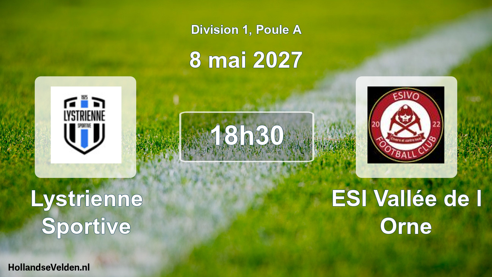 Scheduled Match: Lystrienne Sportive - ESI Vallée de l Orne (8 May 2027)