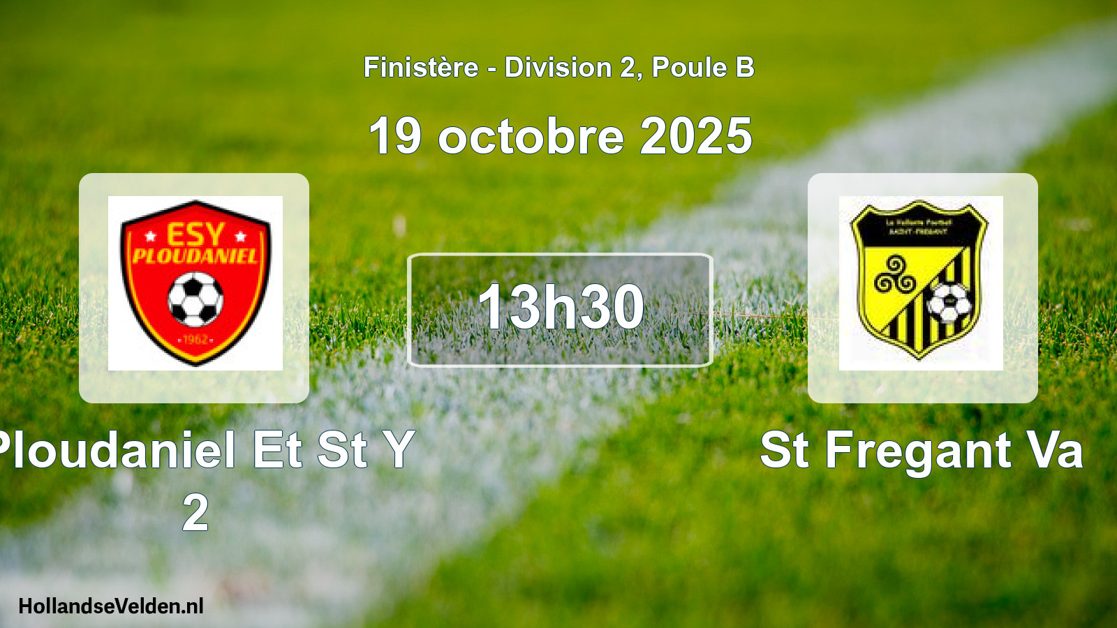Scheduled Match: Ploudaniel Et St Y 2 - St Fregant Va (19 October 2025)