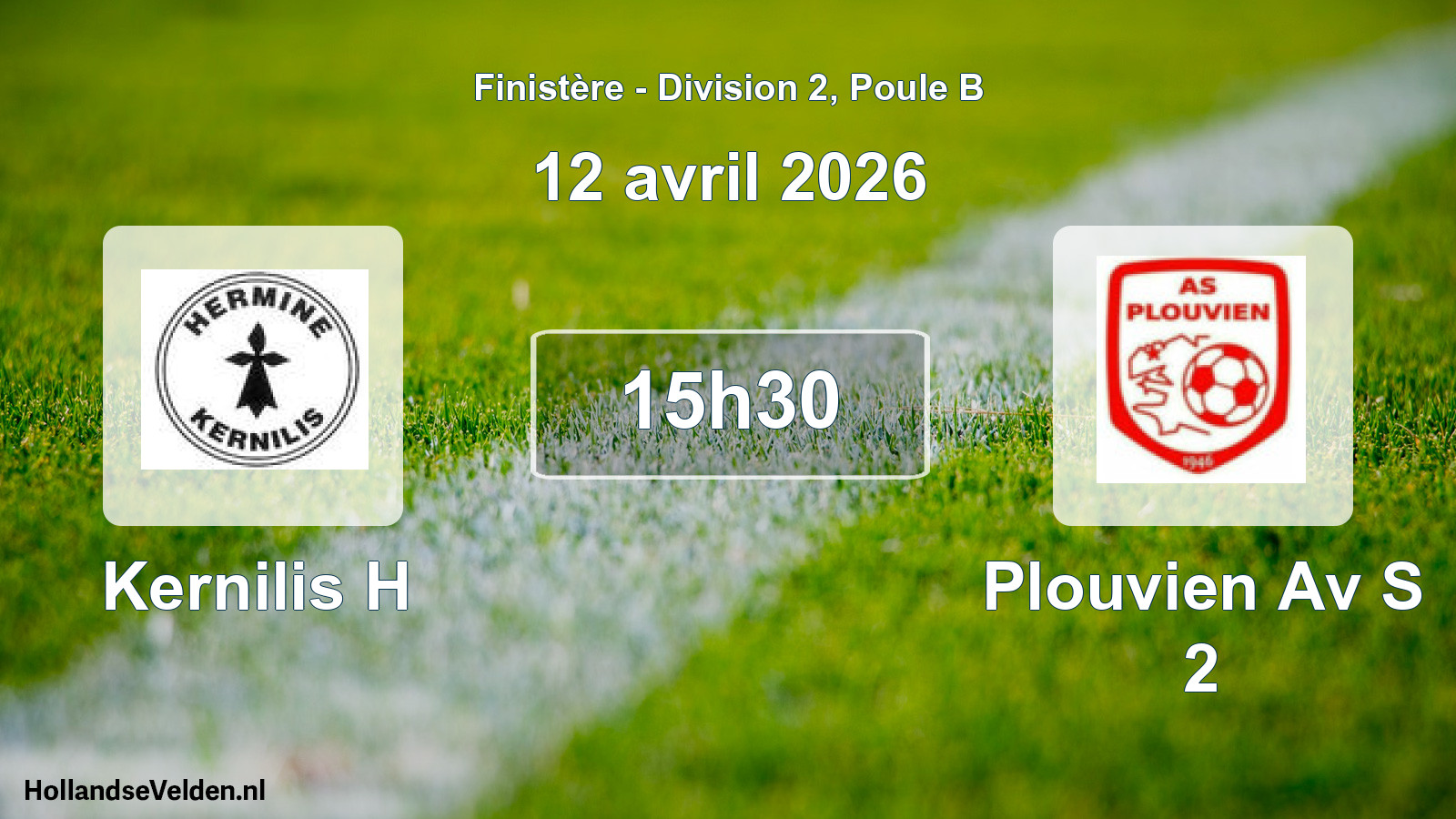 Scheduled Match: Kernilis H - Plouvien Av S 2 (12 April 2026)
