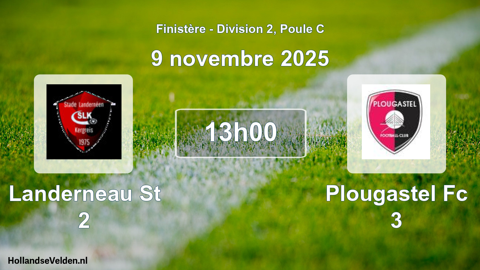 Scheduled Match: Landerneau St 2 - Plougastel Fc 3 (9 November 2025)