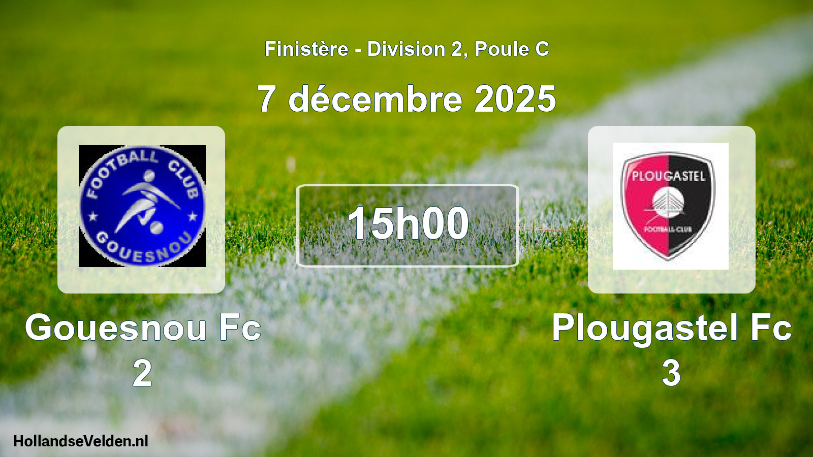 Scheduled Match: Gouesnou Fc 2 - Plougastel Fc 3 (7 December 2025)