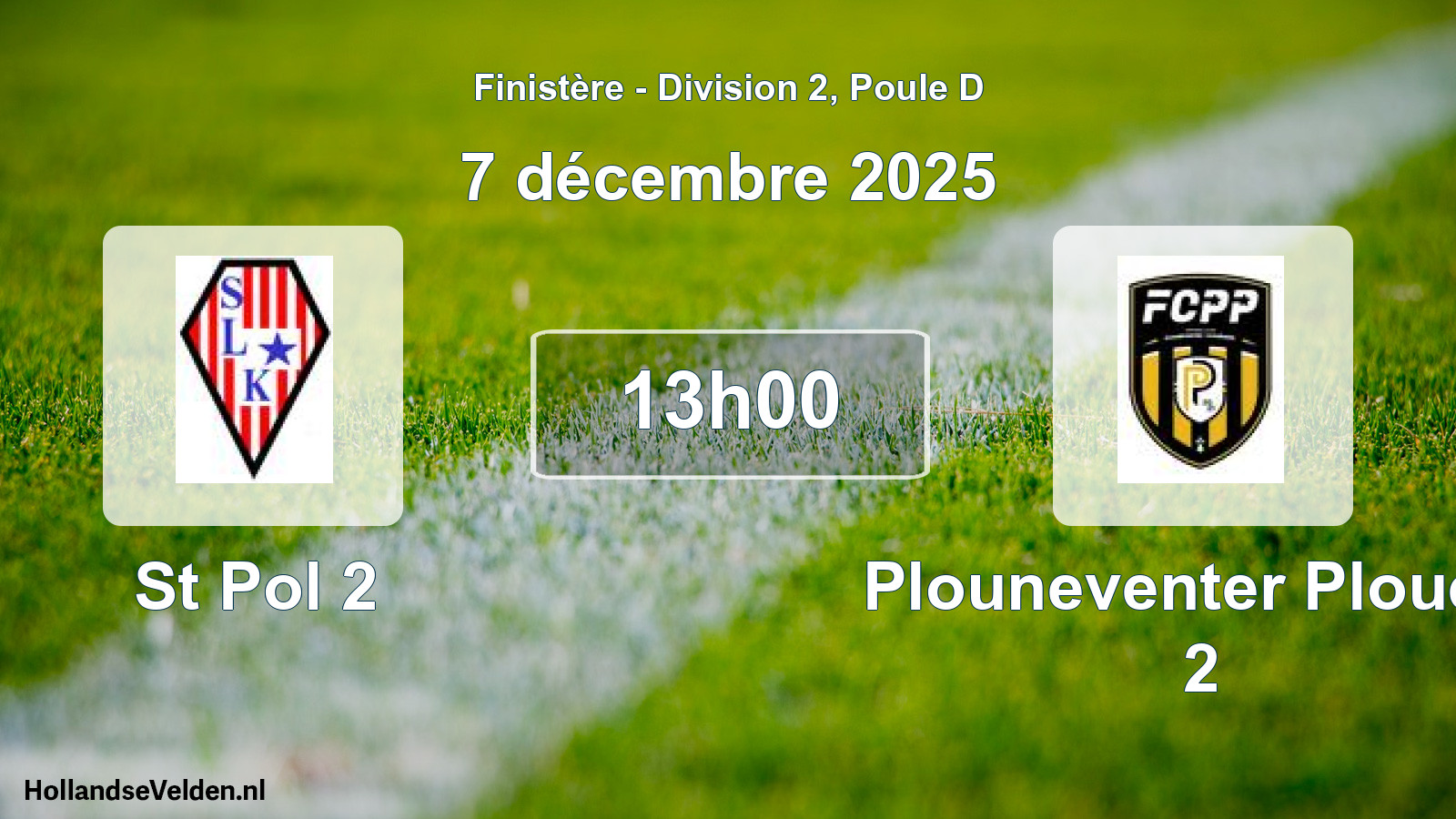 Scheduled Match: St Pol 2 - Plouneventer Ploued. 2 (7 December 2025)