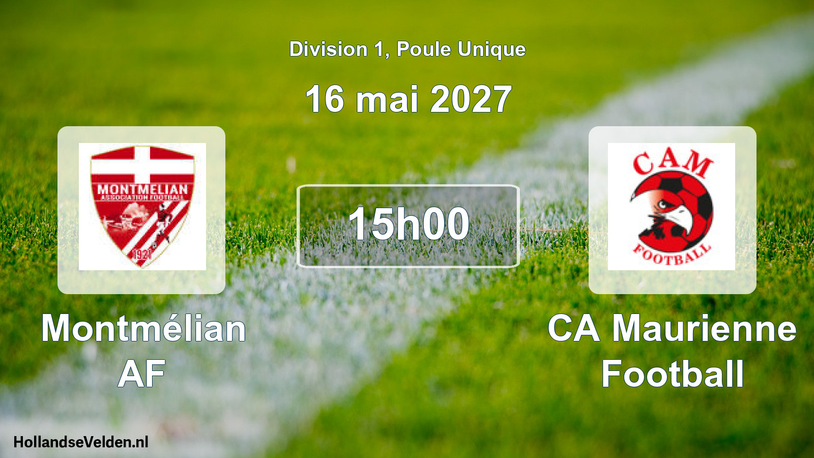 Scheduled Match: Montmélian AF - CA Maurienne Football (16 May 2027)