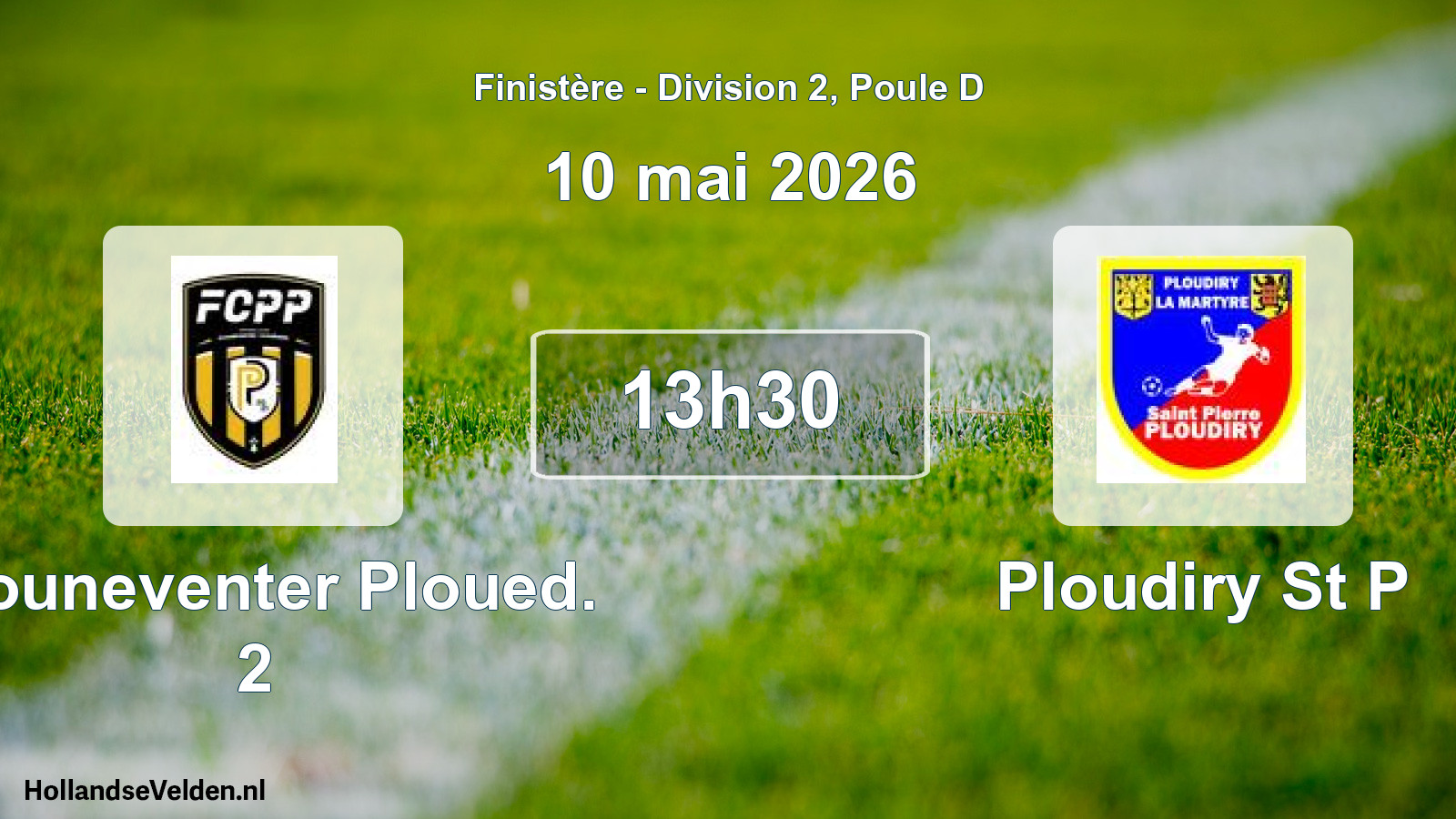 Geplande wedstrijd: Plouneventer Ploued. 2 - Ploudiry St P (10 mai 2026)