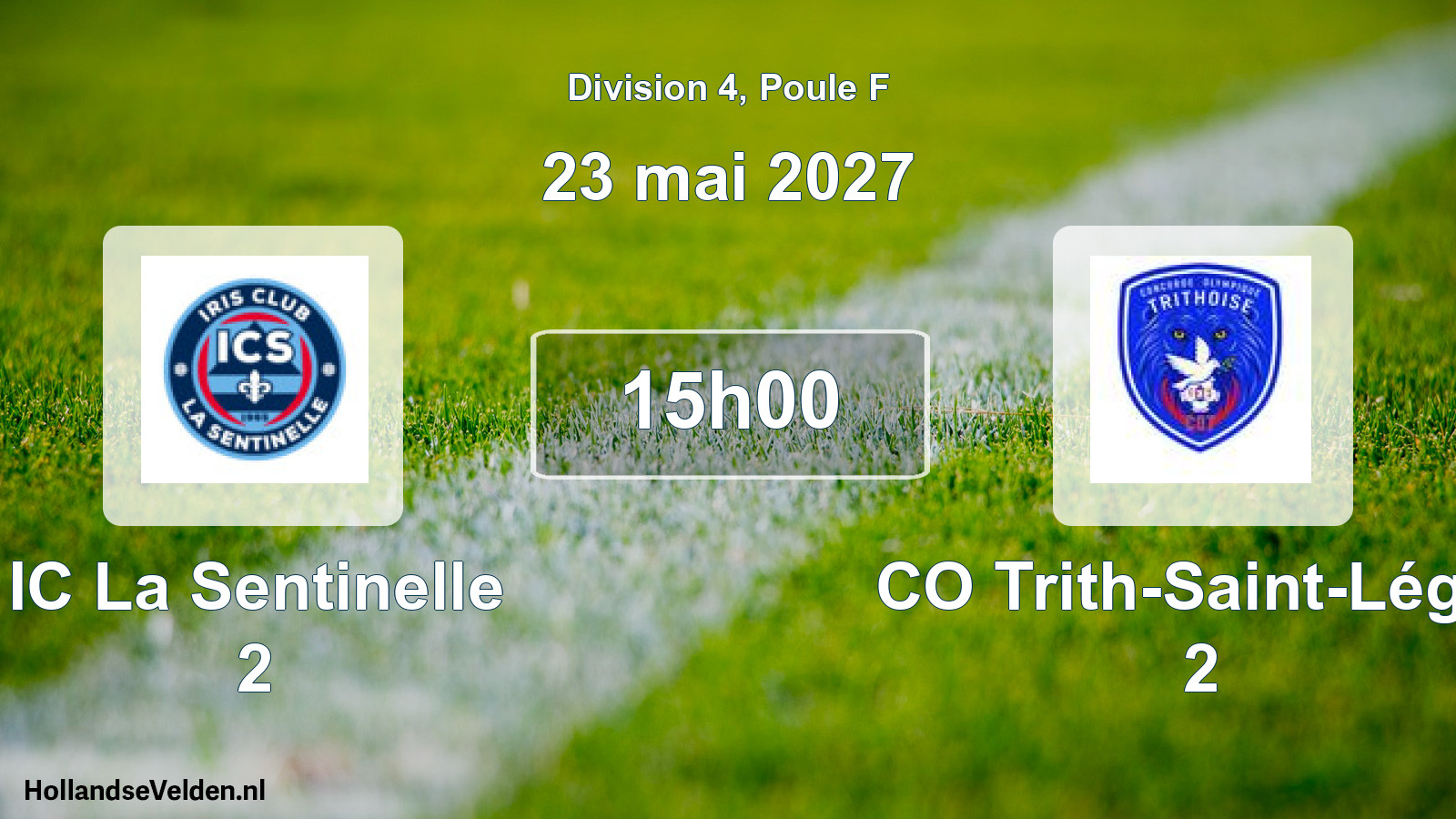 Scheduled Match: IC La Sentinelle 2 - CO Trith-Saint-Léger 2 (23 May 2027)