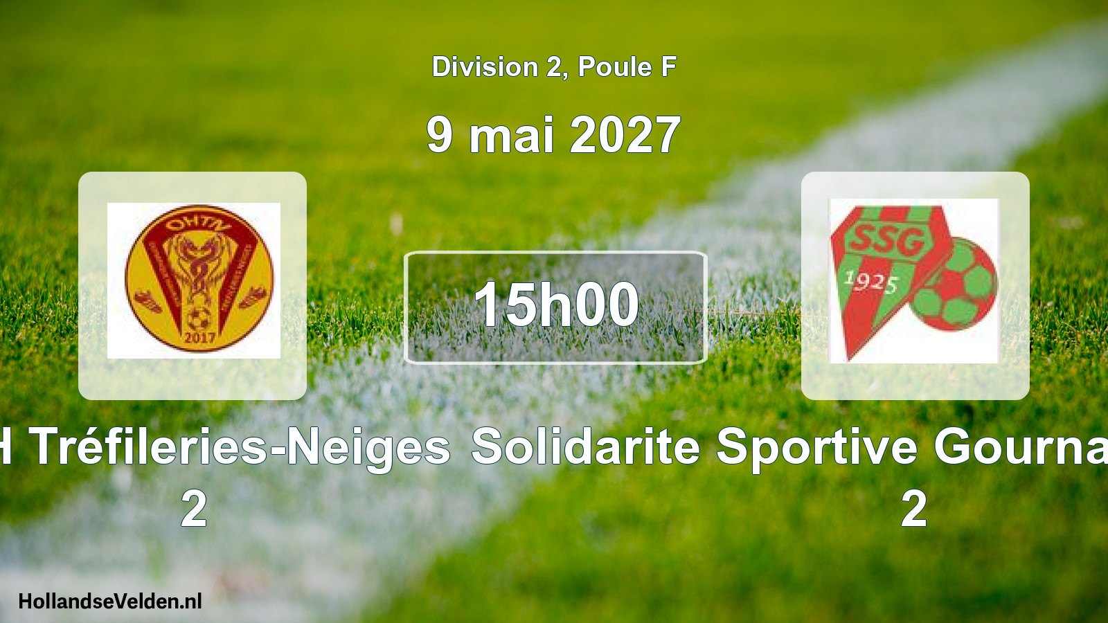 Match programmé: OH Tréfileries-Neiges 2 - Solidarite Sportive Gournay En Caux 2 (9 mai 2027)