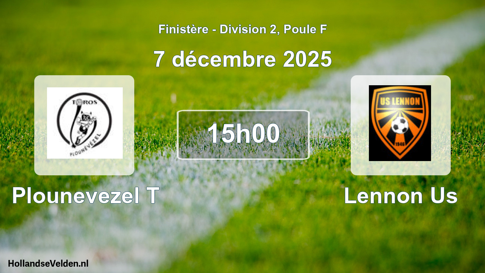 Scheduled Match: Plounevezel T - Lennon Us (7 December 2025)