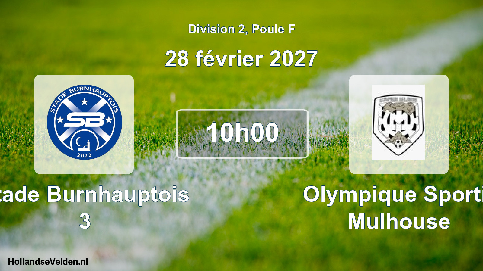 Scheduled Match: Stade Burnhauptois 3 - Olympique Sportif Mulhouse (28 February 2027)