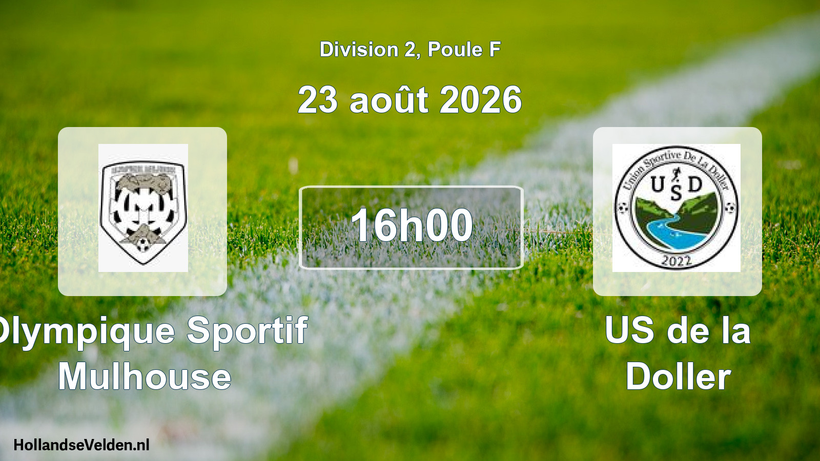Scheduled Match: Olympique Sportif Mulhouse - US de la Doller (23 August 2026)