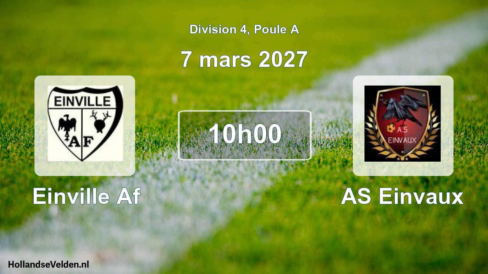 Scheduled Match: Einville Af - AS Einvaux (7 March 2027)
