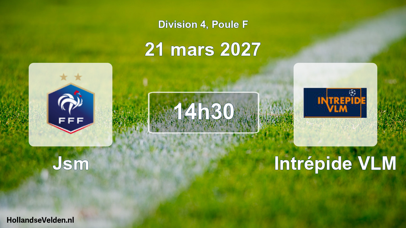 Geplande wedstrijd: Jsm - Intrépide VLM (21 maart 2027)