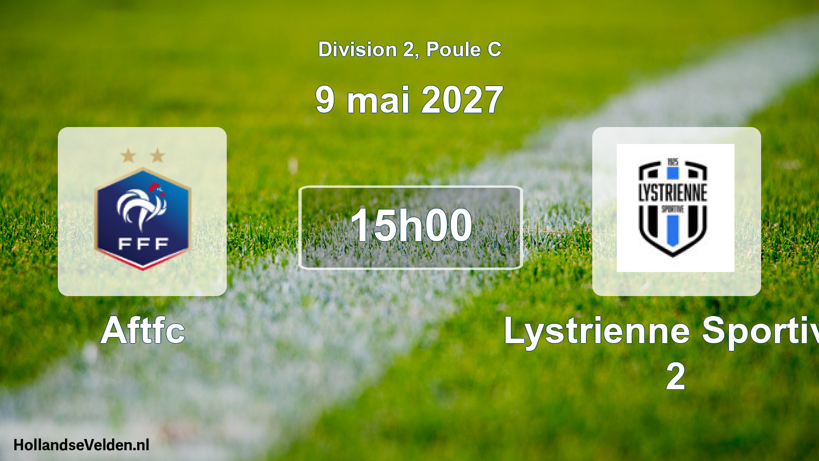 Match programmé: Aftfc - Lystrienne Sportive 2 (9 mai 2027)