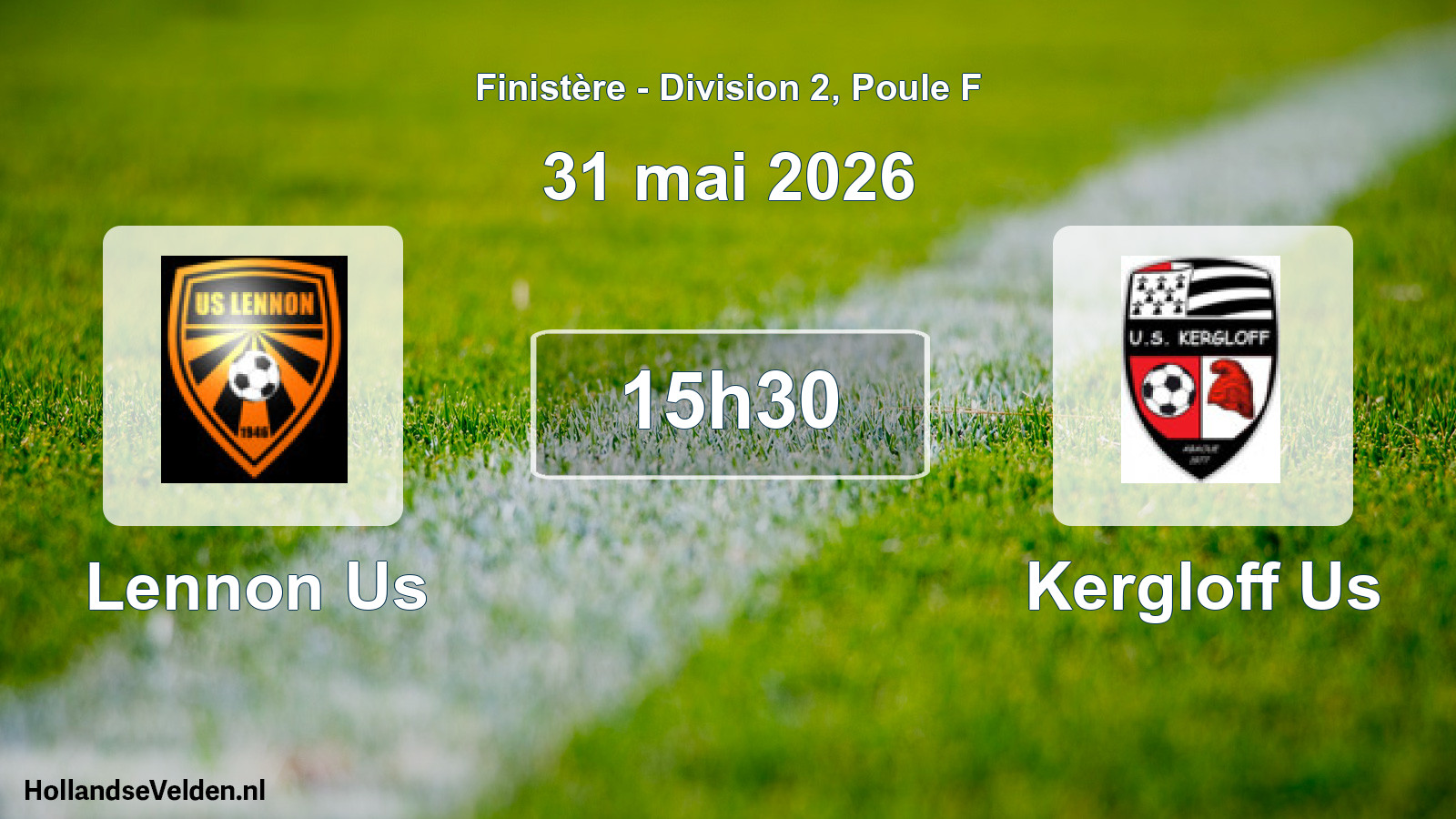 Scheduled Match: Lennon Us - Kergloff Us (31 May 2026)
