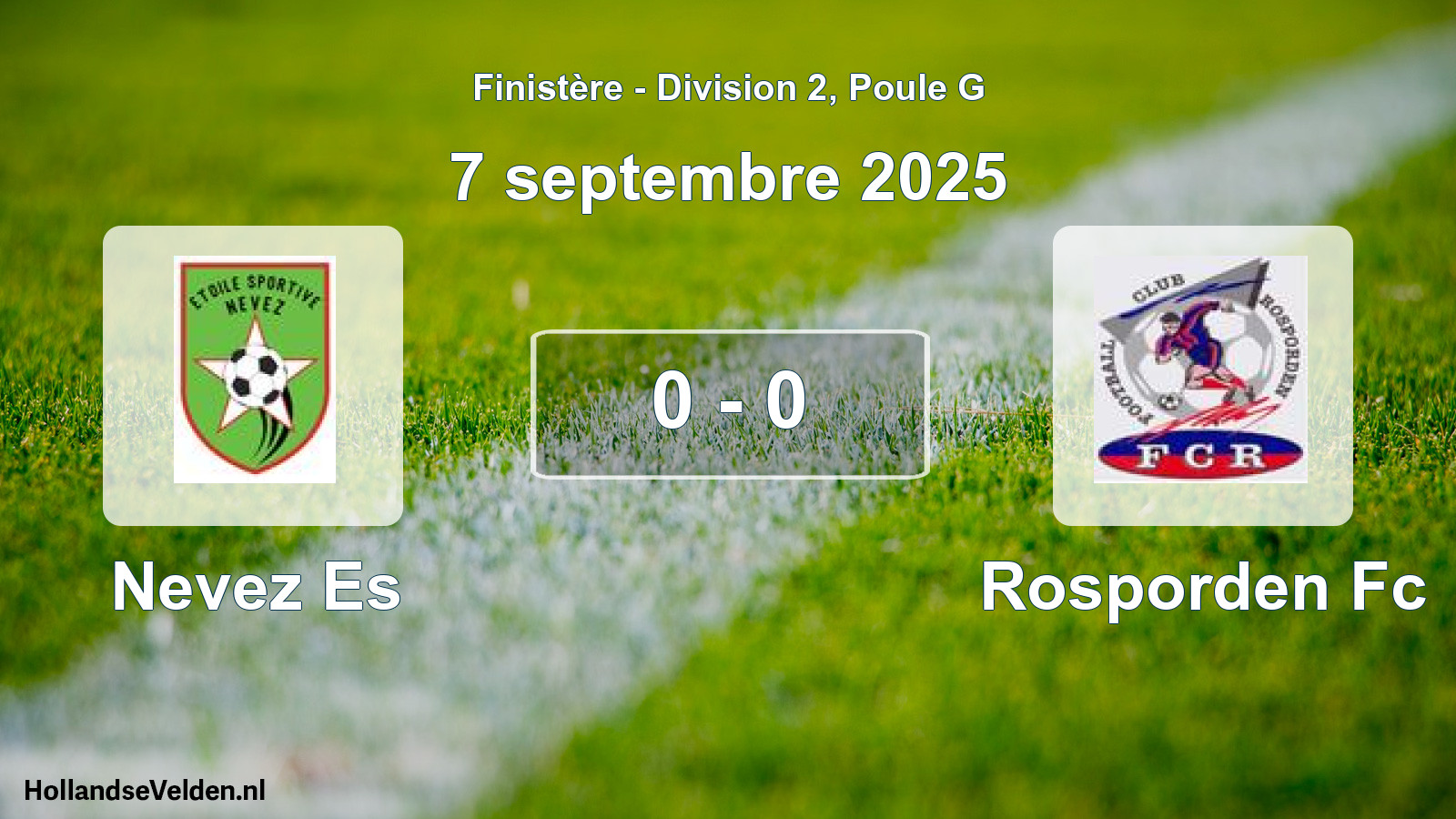 Gespeelde wedstrijd: Nevez Es - Rosporden Fc 0 - 0 (7 september 2025)