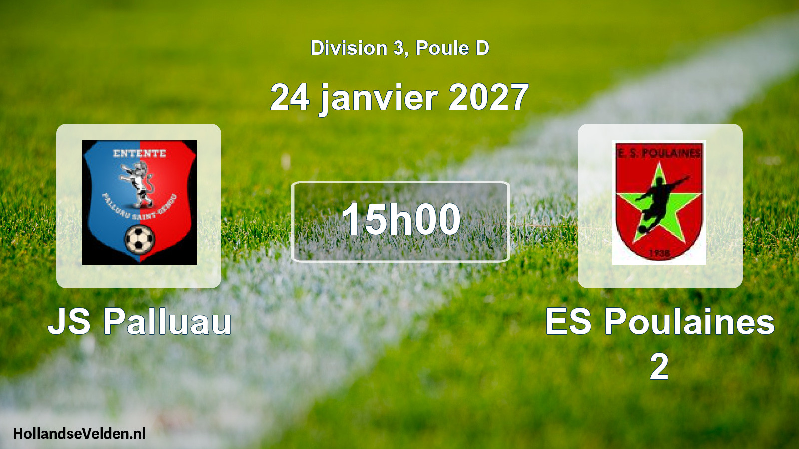 Scheduled Match: JS Palluau - ES Poulaines 2 (24 January 2027)
