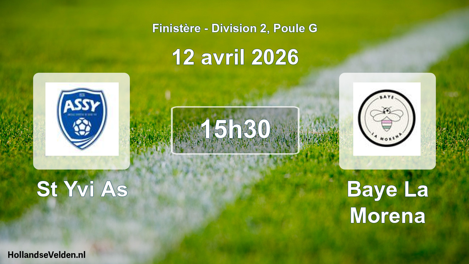 Scheduled Match: St Yvi As - Baye La Morena (12 April 2026)