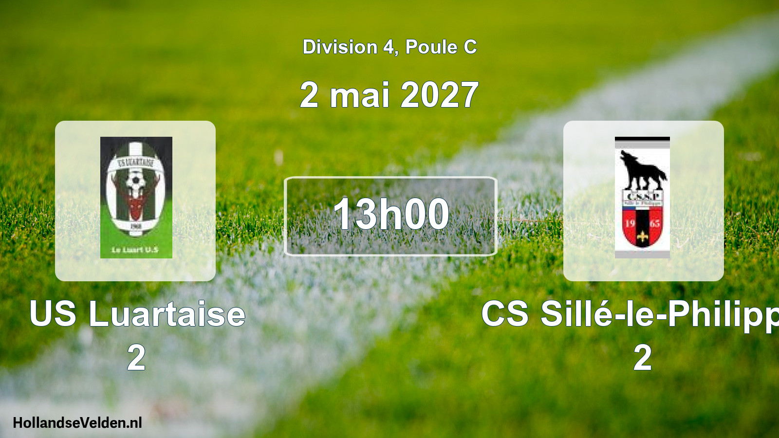 Match programmé: US Luartaise 2 - CS Sillé-le-Philippe 2 (2 mai 2027)