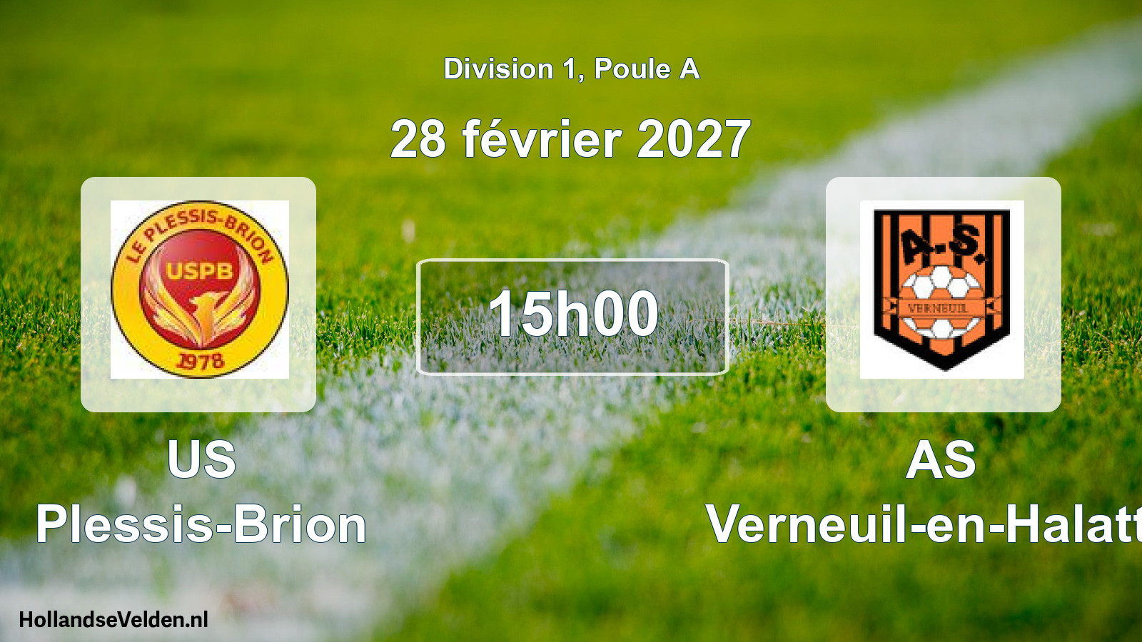 Scheduled Match: US Plessis-Brion - AS Verneuil-en-Halatte (28 February 2027)