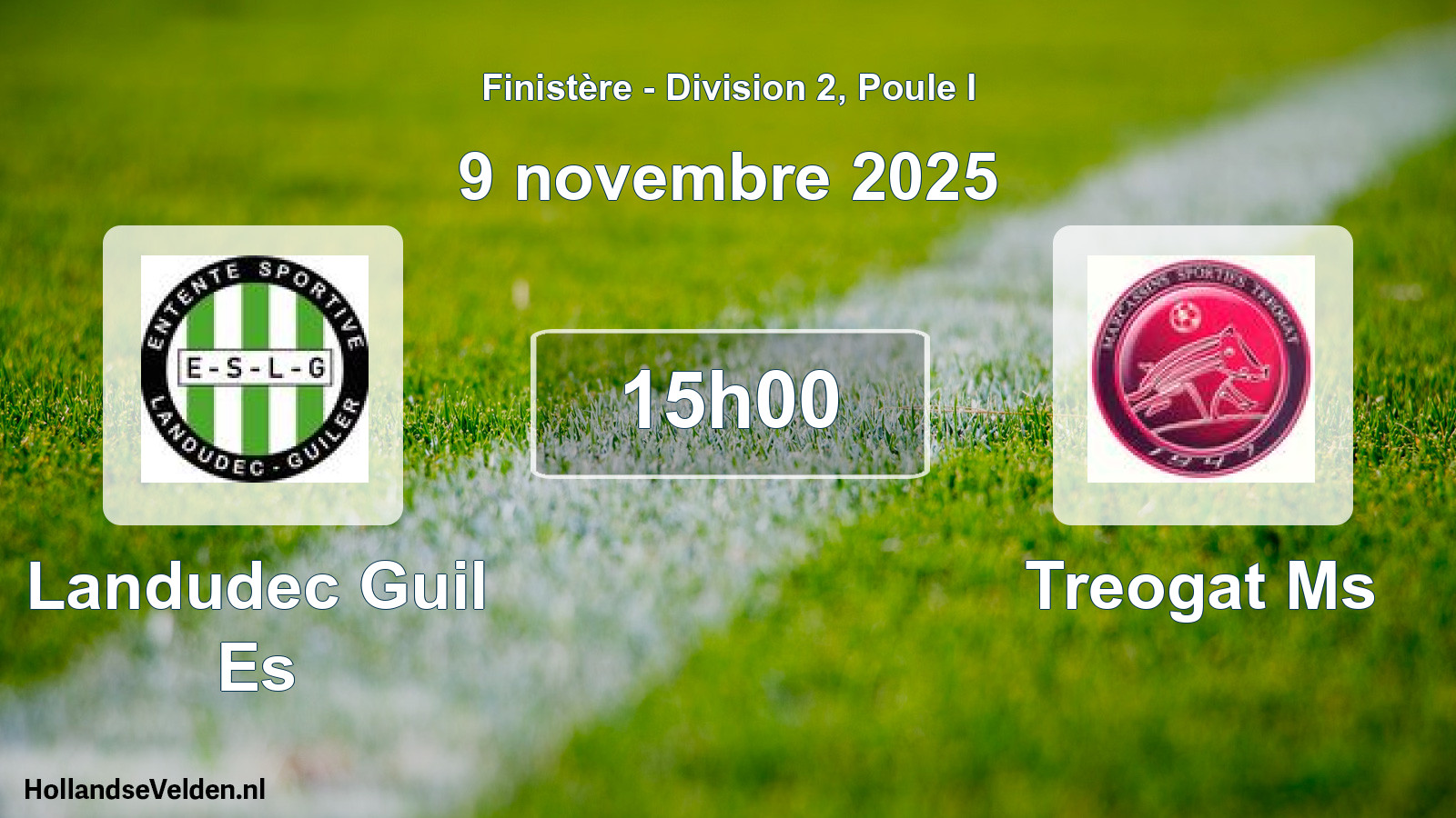 Scheduled Match: Landudec Guil Es - Treogat Ms (9 November 2025)