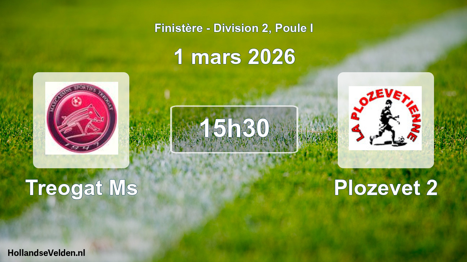 Scheduled Match: Treogat Ms - Plozevet 2 (1 March 2026)