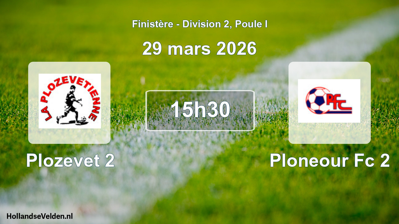 Scheduled Match: Plozevet 2 - Ploneour Fc 2 (29 March 2026)
